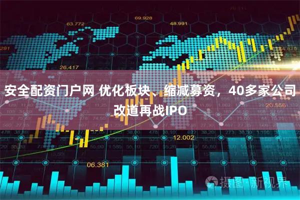 安全配资门户网 优化板块、缩减募资，40多家公司改道再战IPO